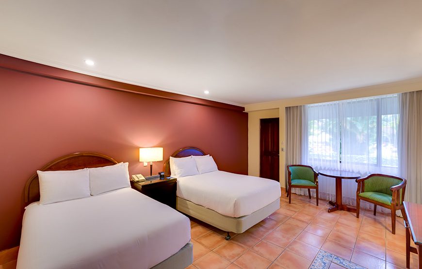 Executive 2 Double Beds with Balcony – Lounge Access